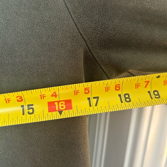 Altar'd State Olive Green Vegan Suede Women's Shift Dress Size Small - Picture 6 of 10